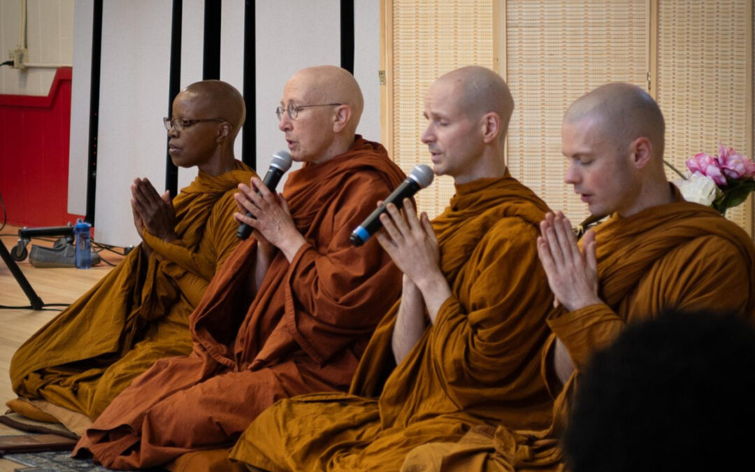 Fall ’25: Spiritual Friendship at Clear Mountain, Karuna Buddhist Vihara… and Birthday Hats!